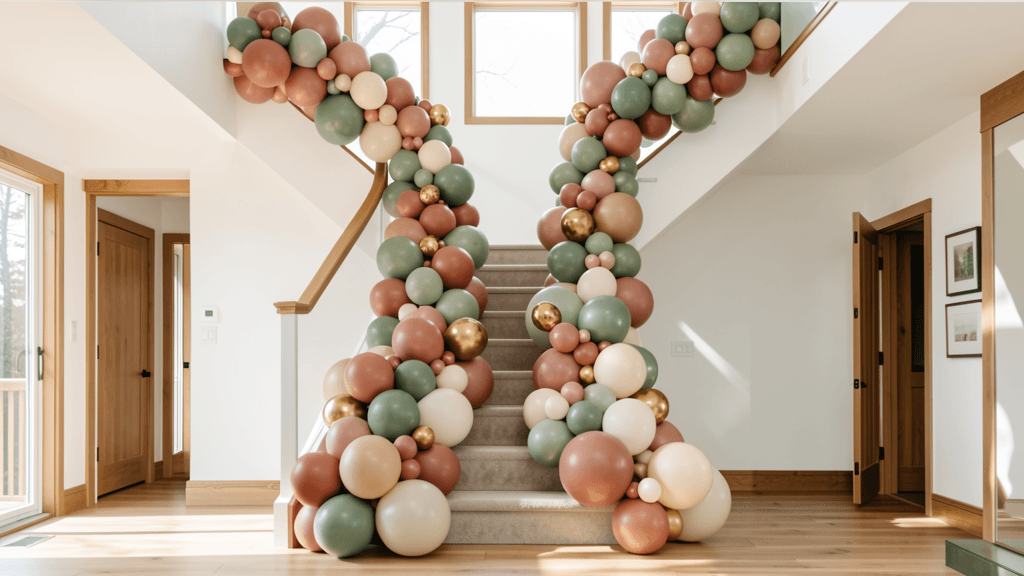 Balloon Garland Installation