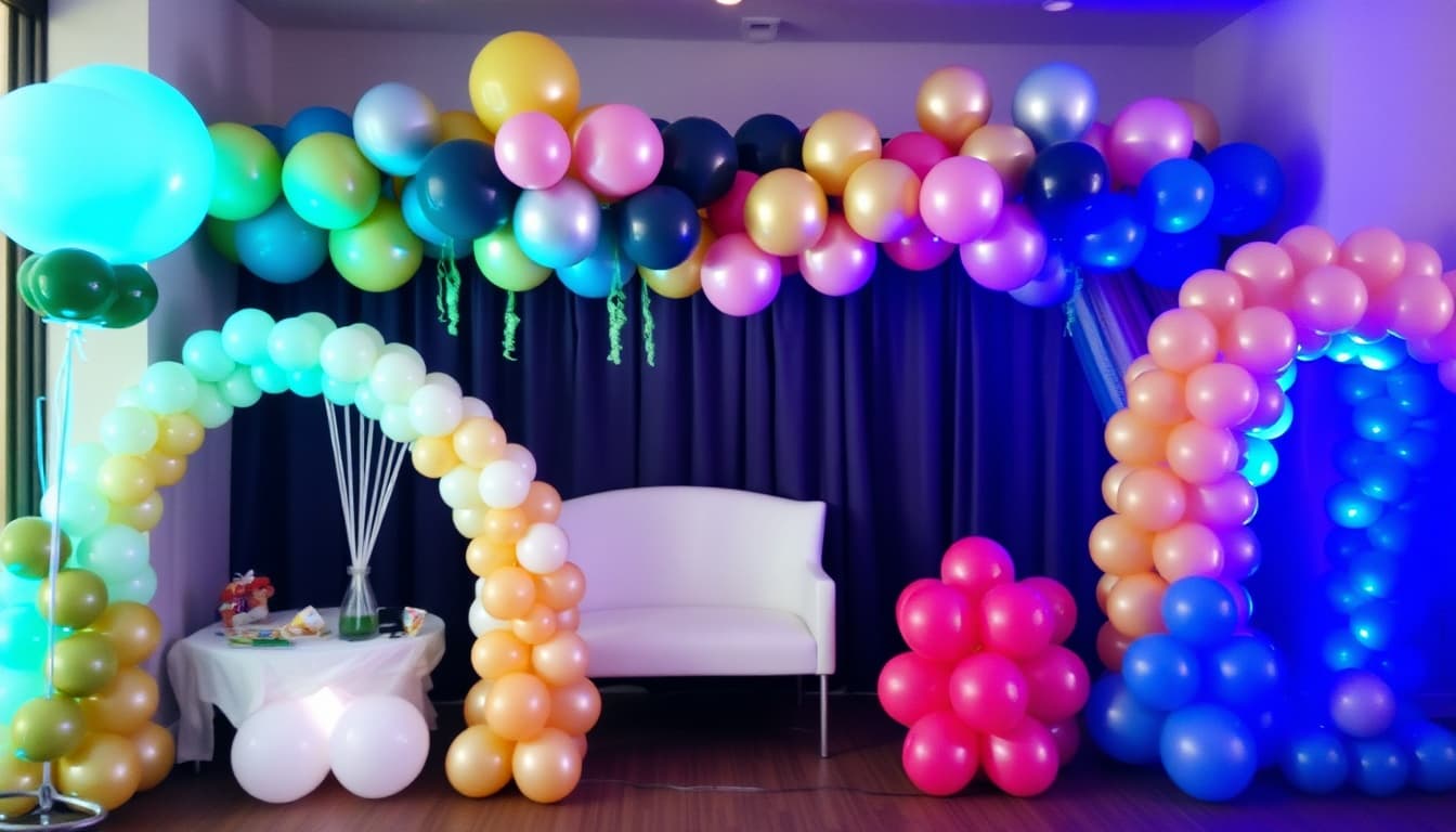 Custom Balloon Decorations in Seattle
