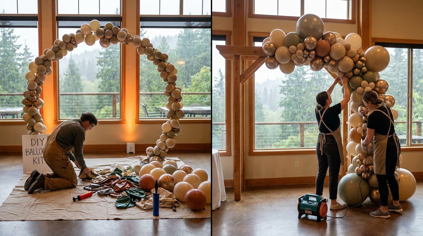 DIY vs Professional Balloon Decorations in Kent