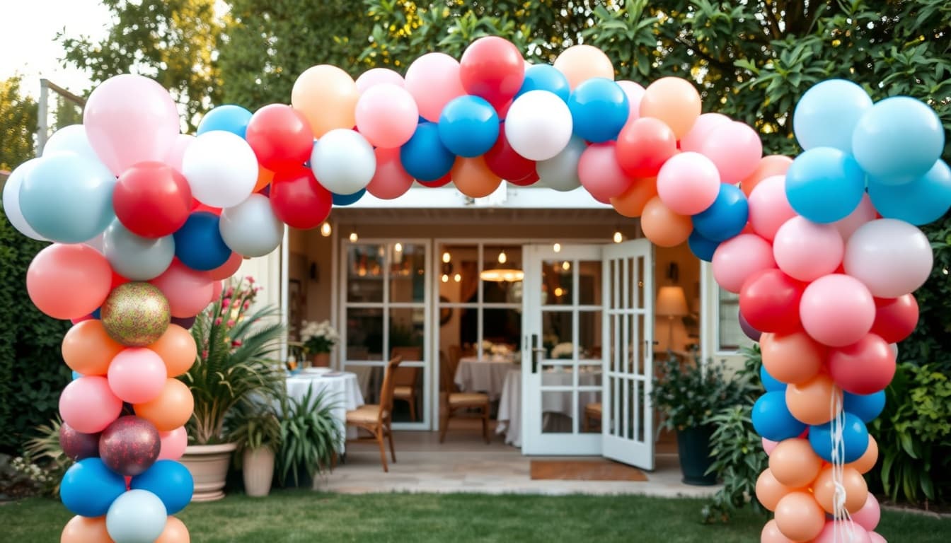 Outdoor Balloon Decor Seattle