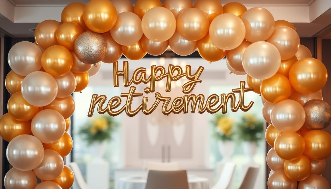 Retirement Party Balloons Seattle