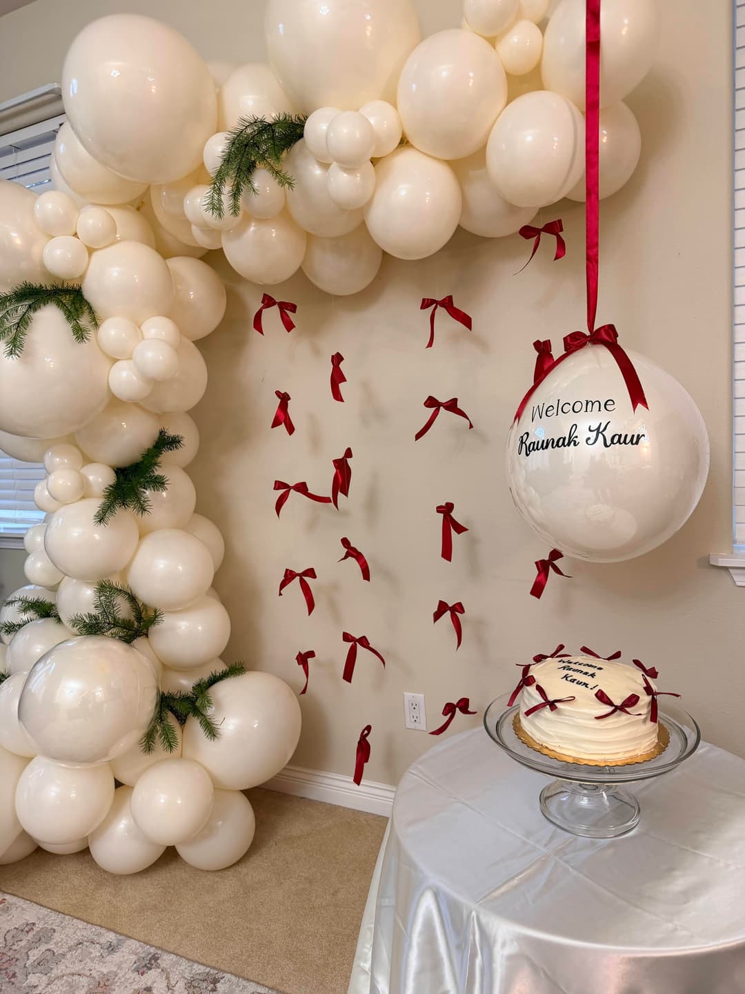 Balloon Decor NW — indoor balloon welcome setup
