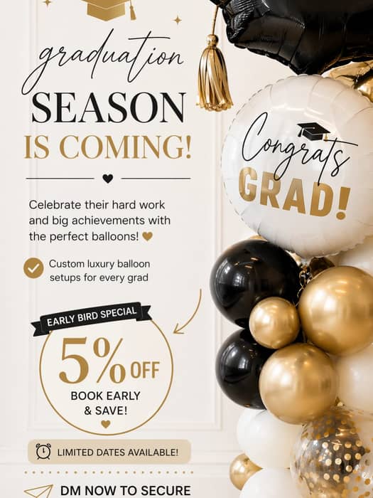 🎓 Graduation season is almost here!