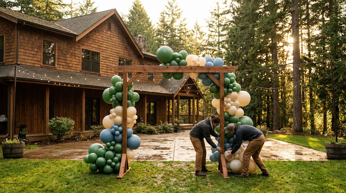 arch stand for balloons