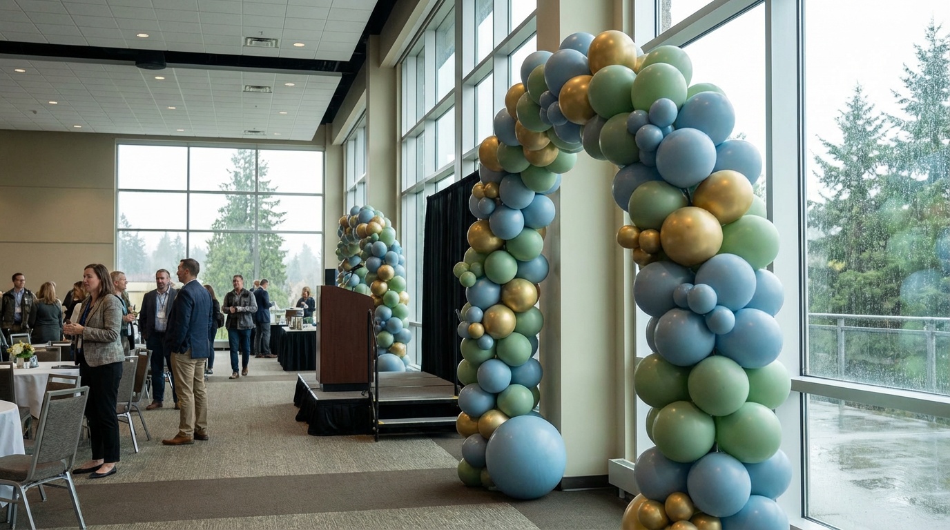 corporate event balloon decorations Auburn WA